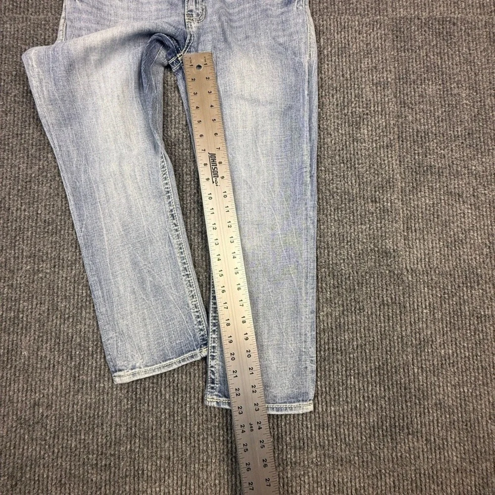 Daytrip Virgo Womens Size 29 Light Wash Crop Denim Jeans DBK1509 Stretch
